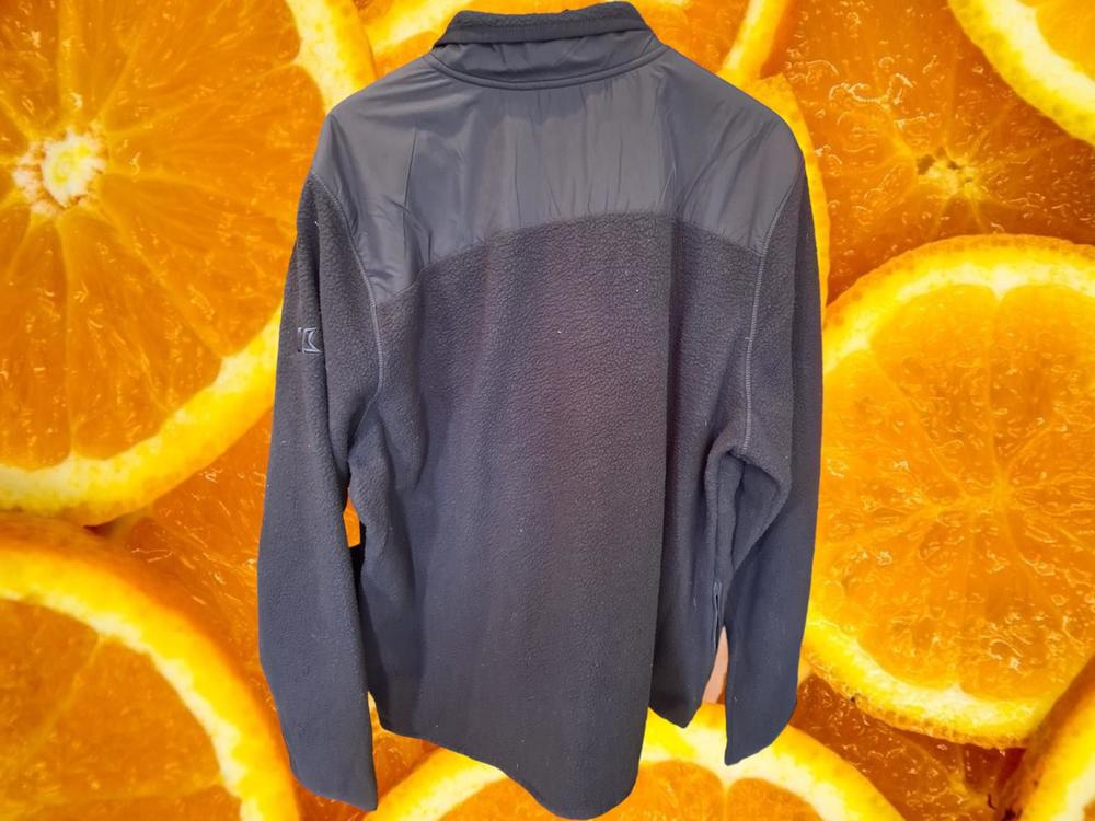 New Cutter and Buck‎ Black Fleece Jacket with Orange Clemson Paw Size XL - Picture 7 of 8